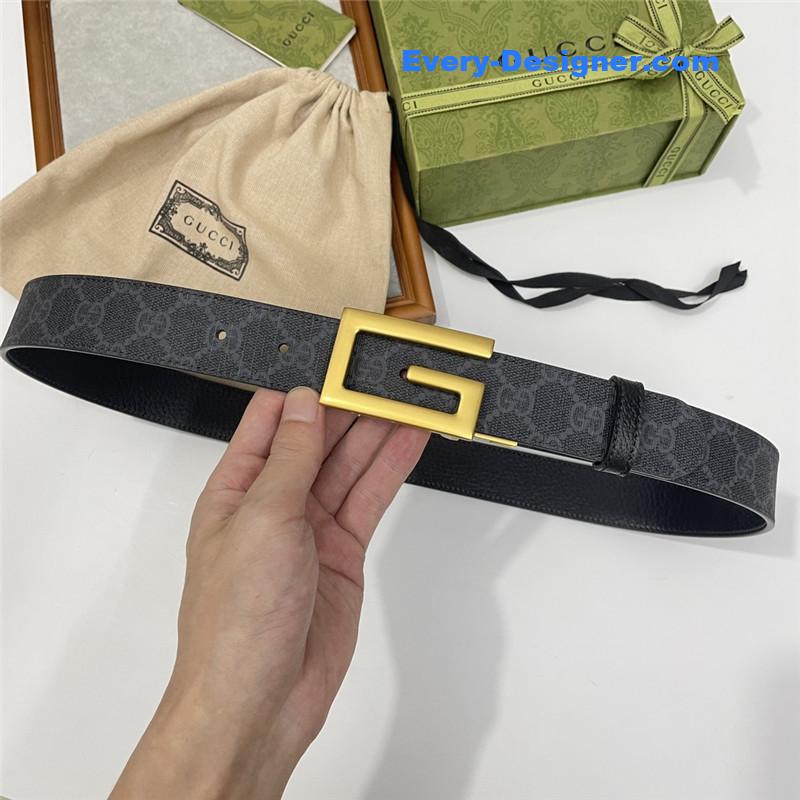 Gvc*1 three-claw pigskin leather belt