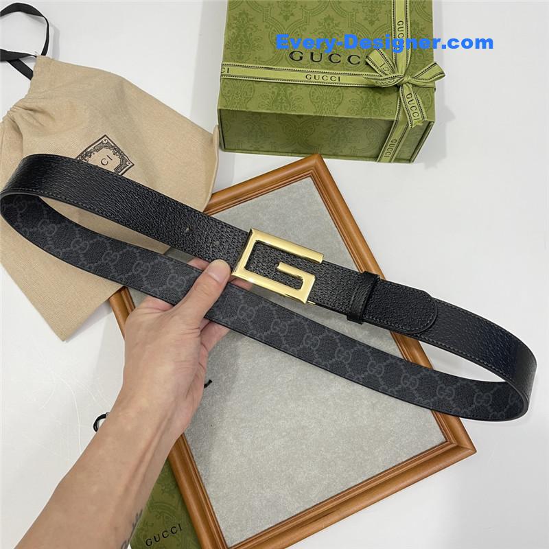 Gvc*1 three-claw pigskin leather belt