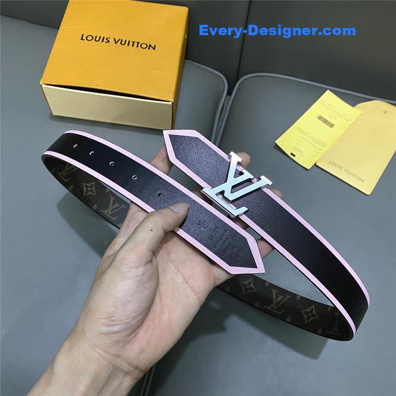 louis vuitton LV classic old flower belt