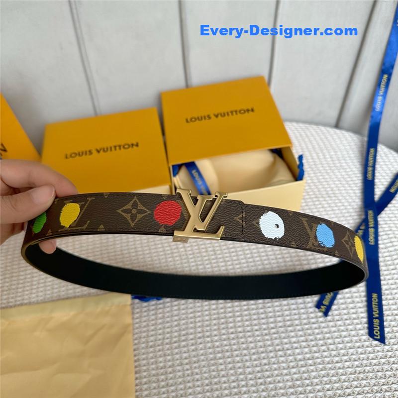 louis vuitton LV new gradient pattern women’s belt