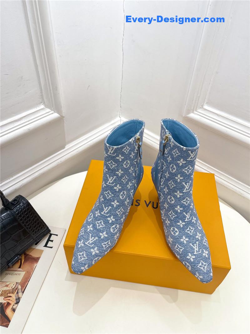 l0vis Vvtt0n lv small square toe metal heel boots