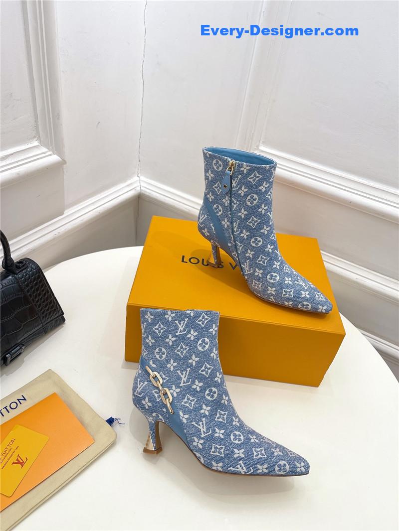 l0vis Vvtt0n lv small square toe metal heel boots