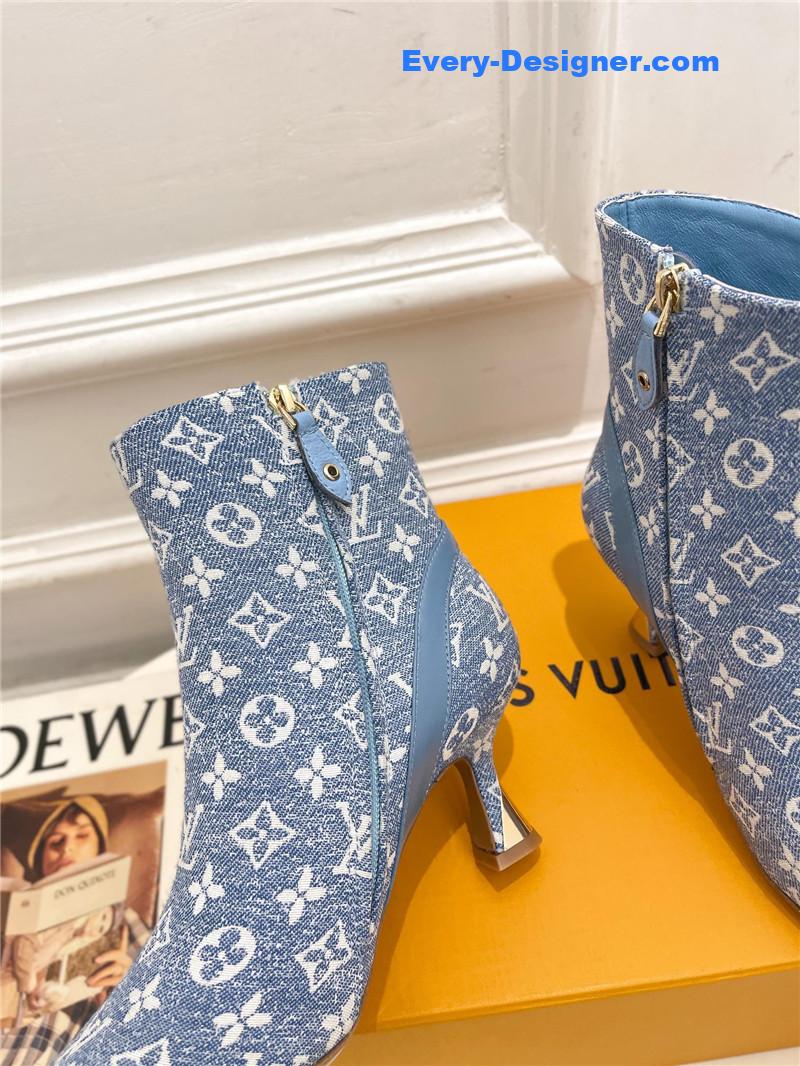 l0vis Vvtt0n lv small square toe metal heel boots