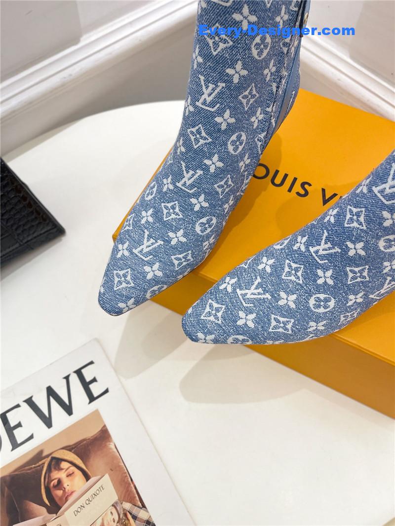 l0vis Vvtt0n lv small square toe metal heel boots