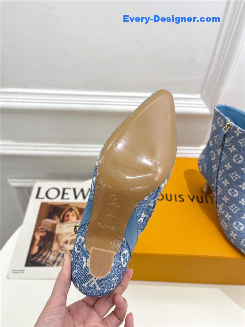 l0vis Vvtt0n lv small square toe metal heel boots