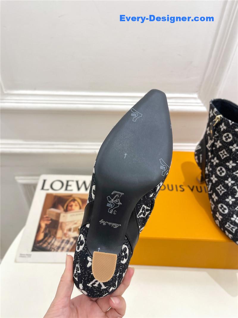 l0vis Vvtt0n lv small square toe metal heel boots