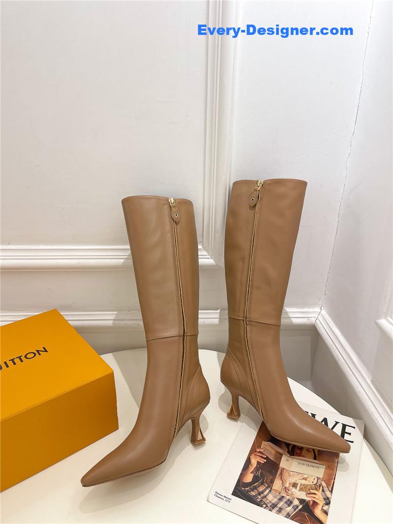 l0vis Vvtt0n lv small square toe metal heel boots