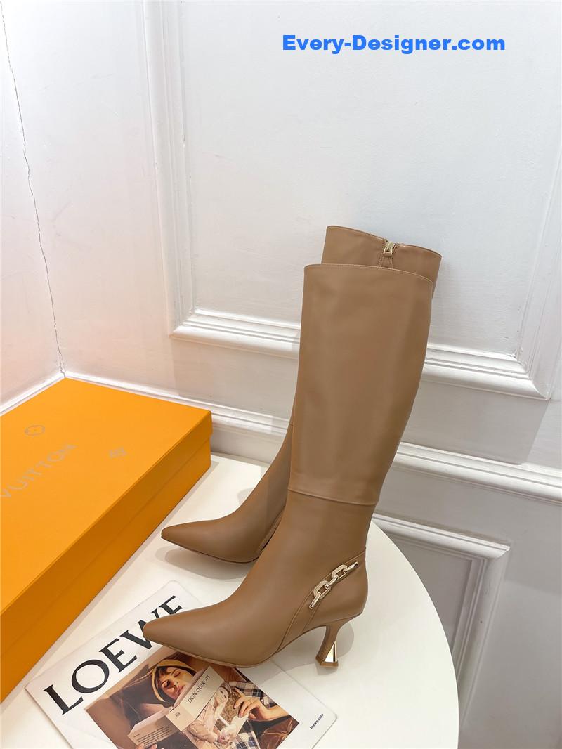 l0vis Vvtt0n lv small square toe metal heel boots