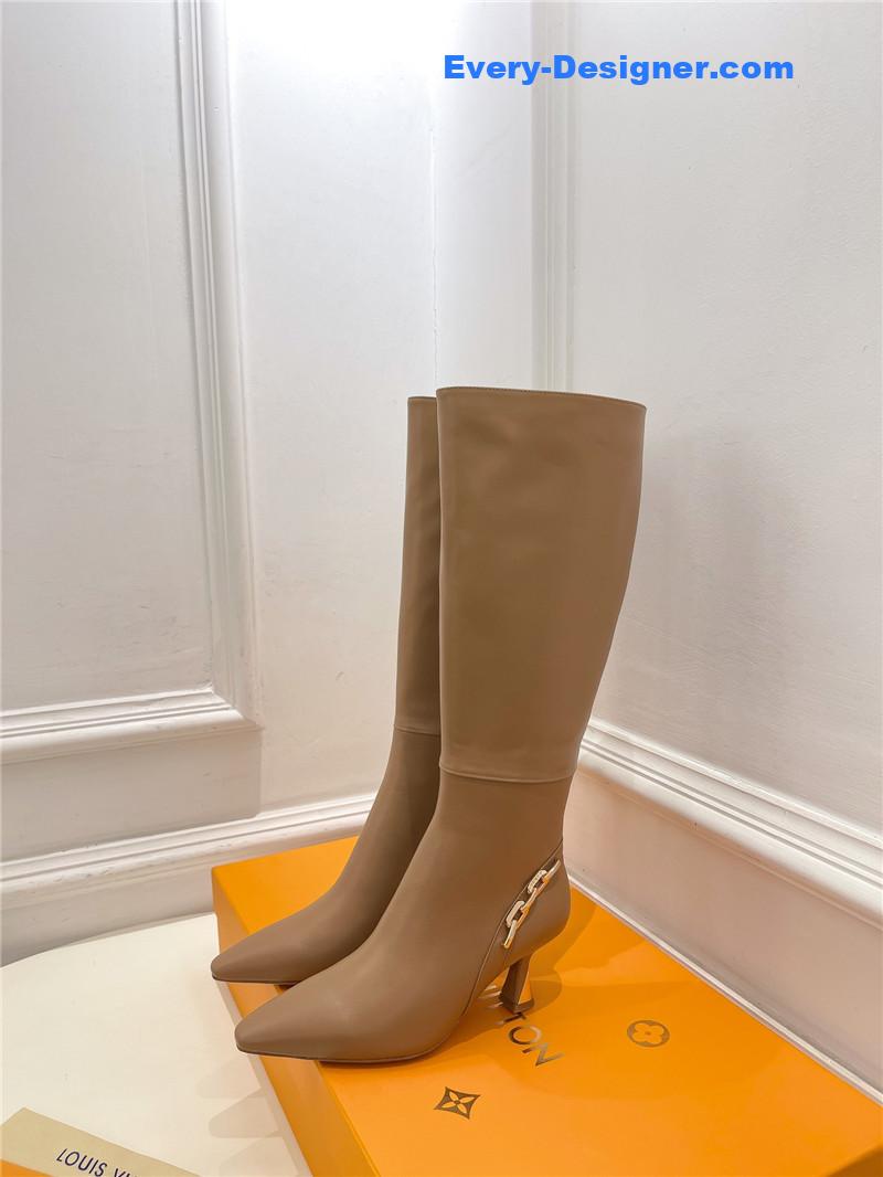 l0vis Vvtt0n lv small square toe metal heel boots