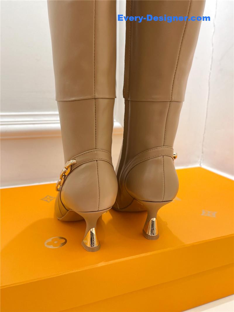 l0vis Vvtt0n lv small square toe metal heel boots