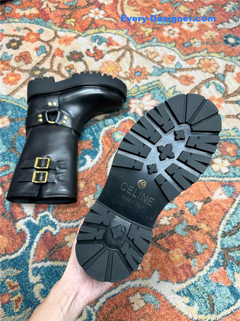 Ce1i*e catwalk new thick-soled knight boots