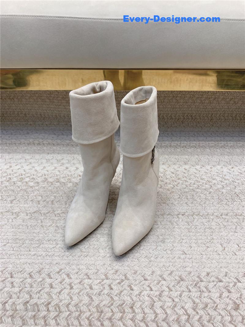 YSL autumn and winter monogram short boots