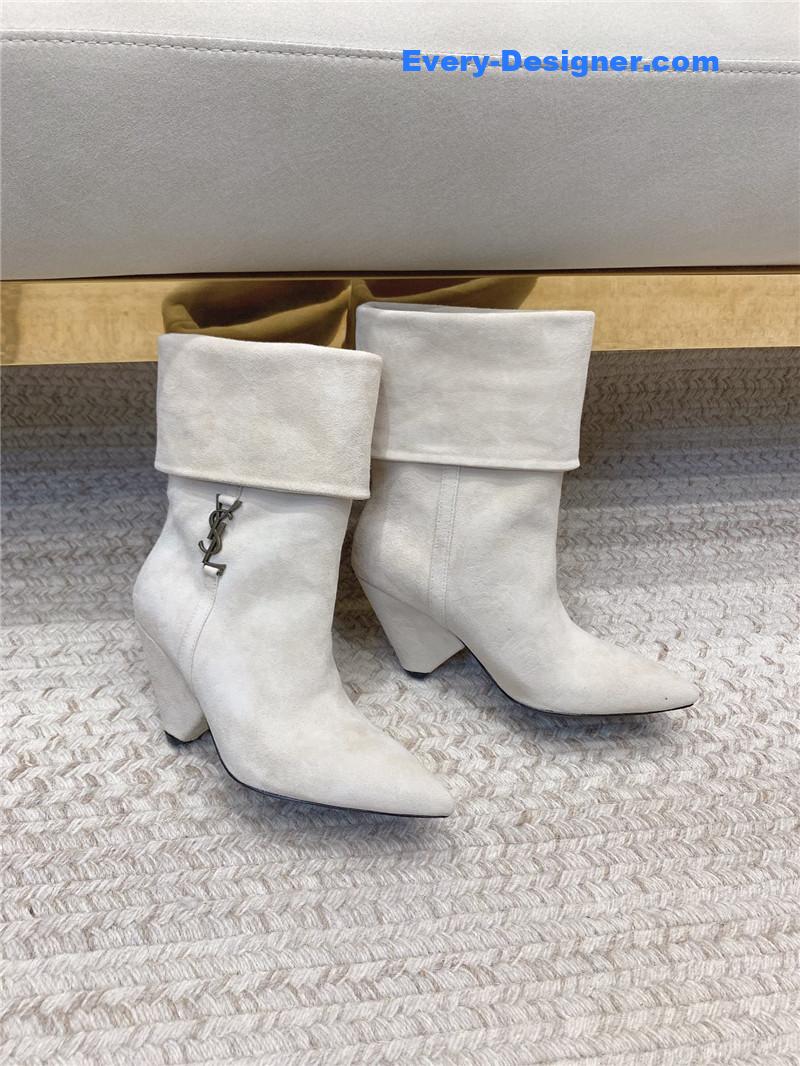 Y51 autumn and winter monogram short boots