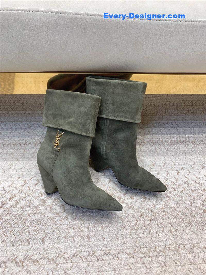 Y51 autumn and winter monogram short boots