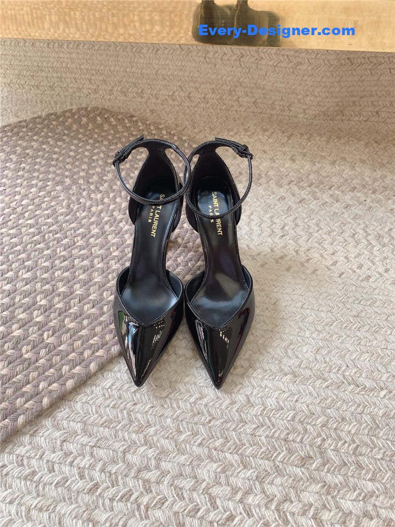 Y51 logo and hollow high heels