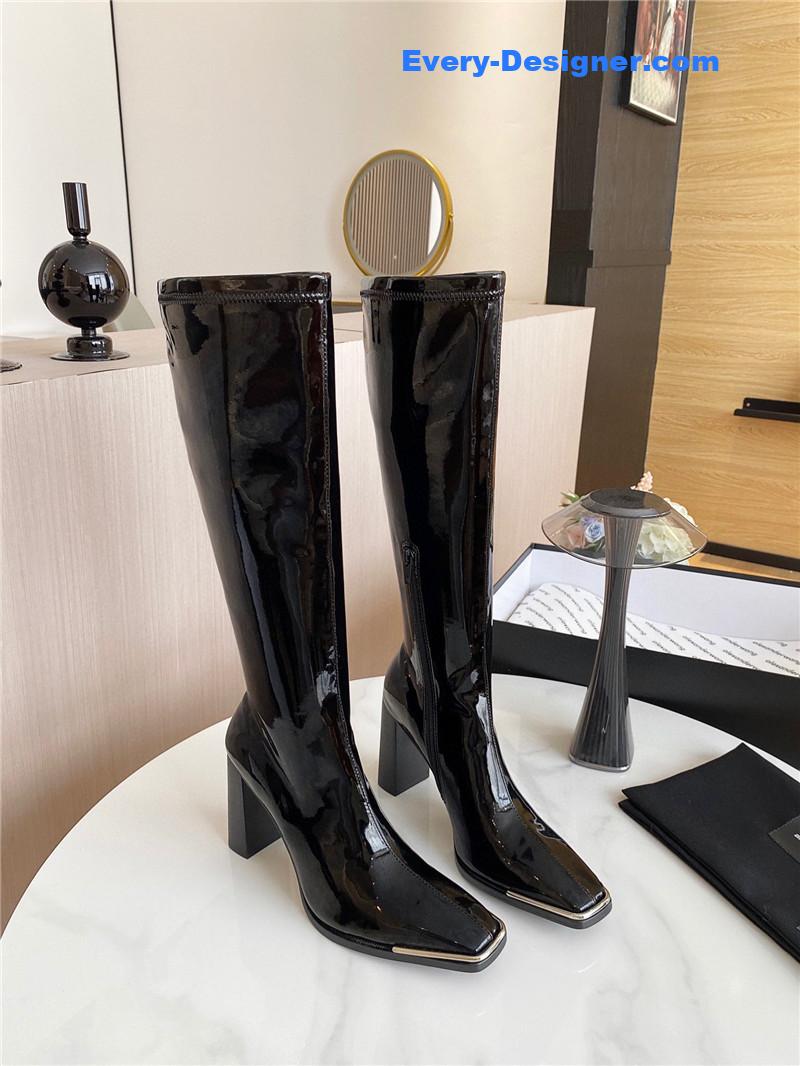 A1exa*der wang stretch leather boots