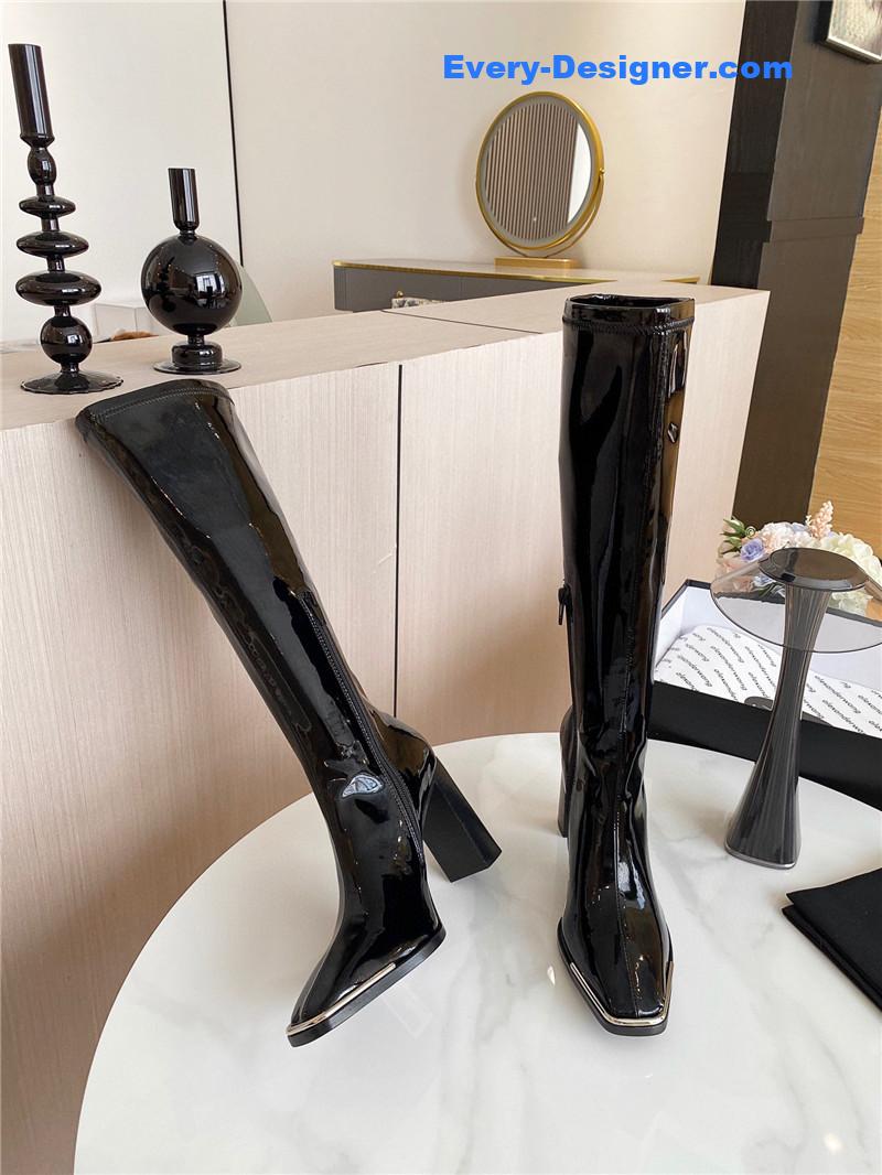 A1exa*der wang stretch leather boots
