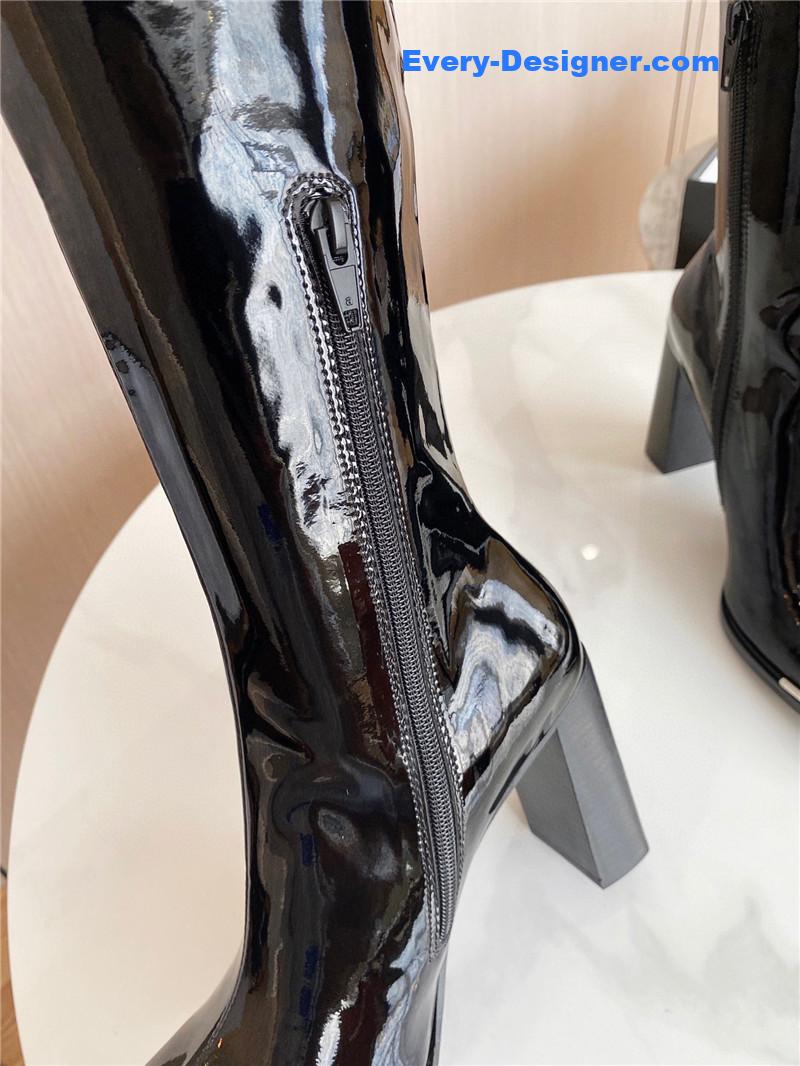 A1exa*der wang stretch leather boots