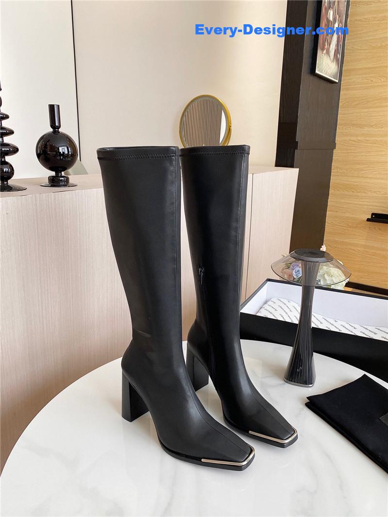 A1exa*der wang stretch leather boots