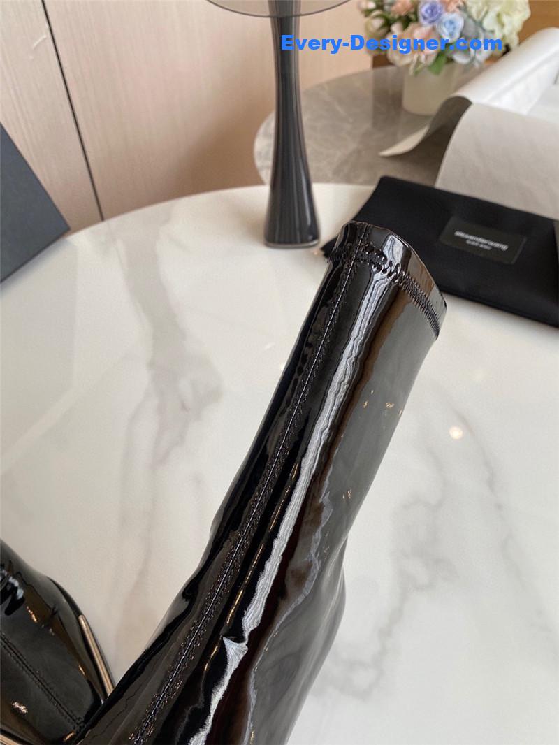 A1exa*der wang stretch leather boots