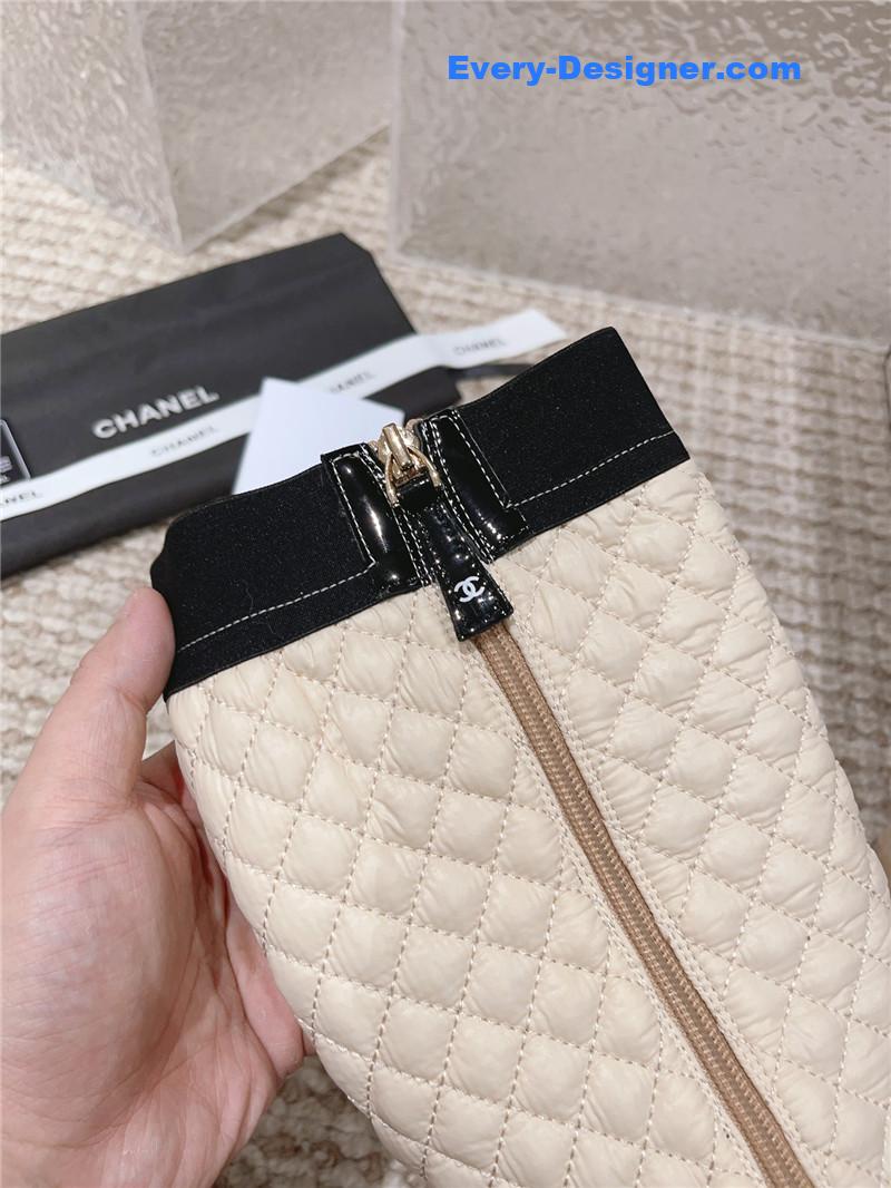 CC new electroplated heel down high boots