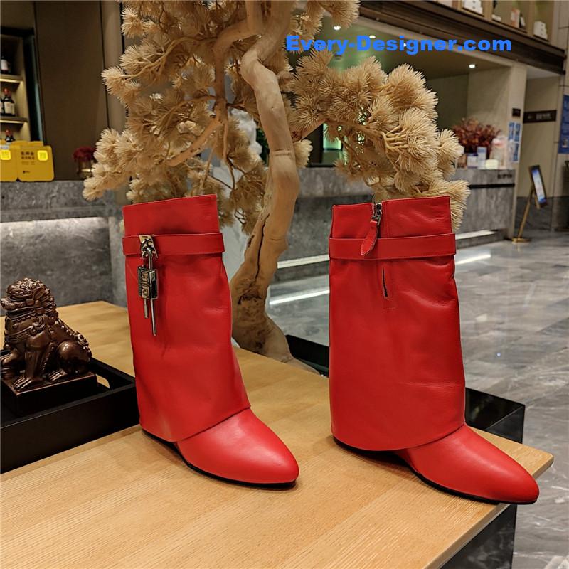 Givenchy cropped leg boots