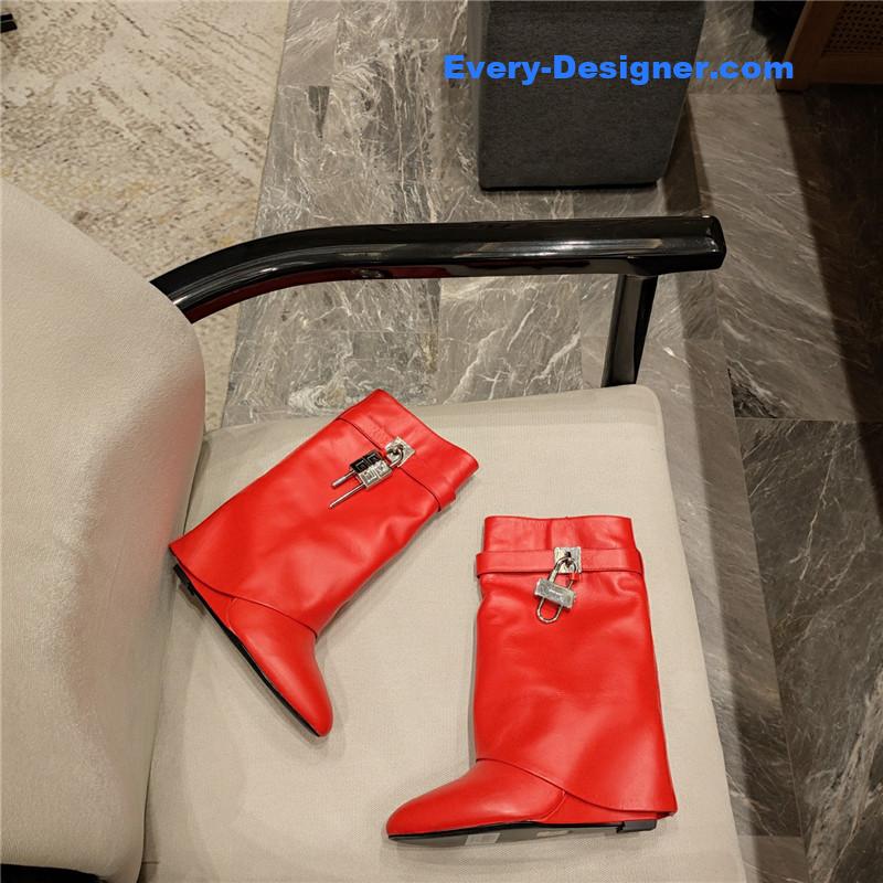 Givenchy cropped leg boots