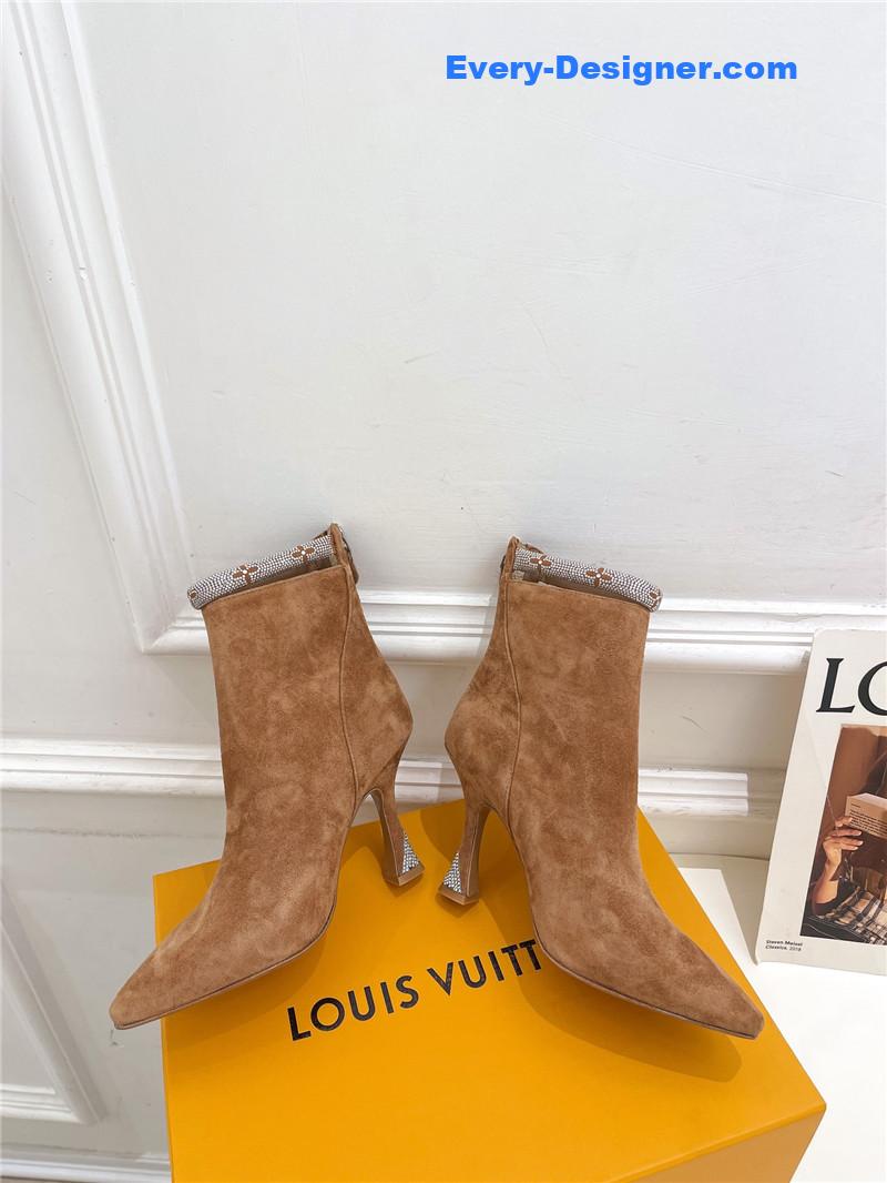 l0vis vvtt0n lv small square toe D1am0nd heel boots