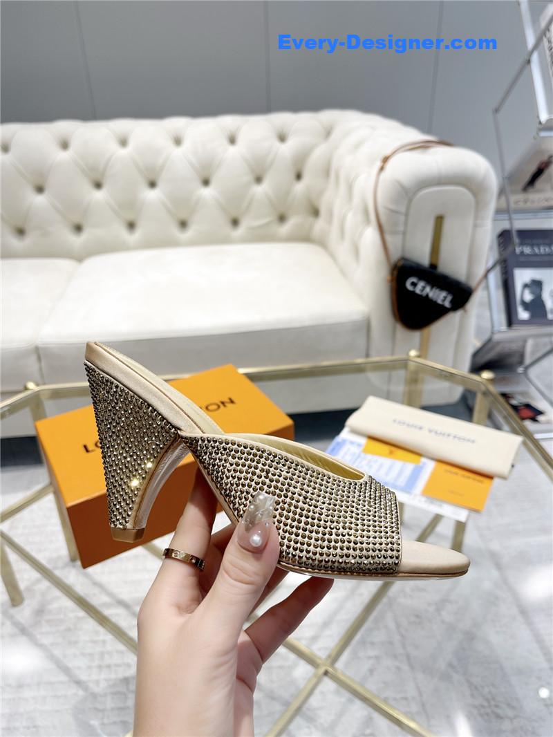 l0vis Vvtt0n lv high heel popular small slippers