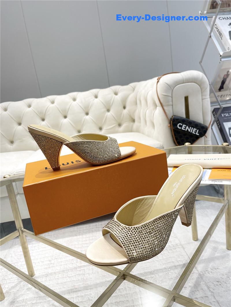 l0vis Vvtt0n lv high heel popular small slippers