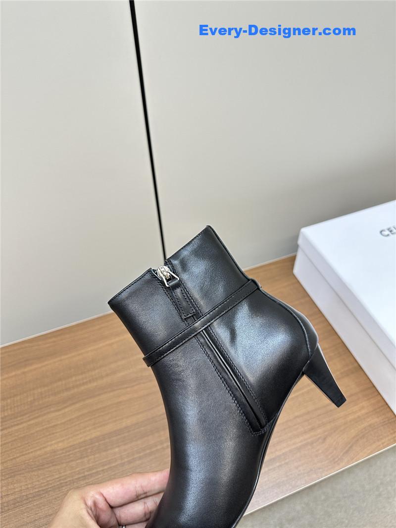 Ce1i*e small square toe boots