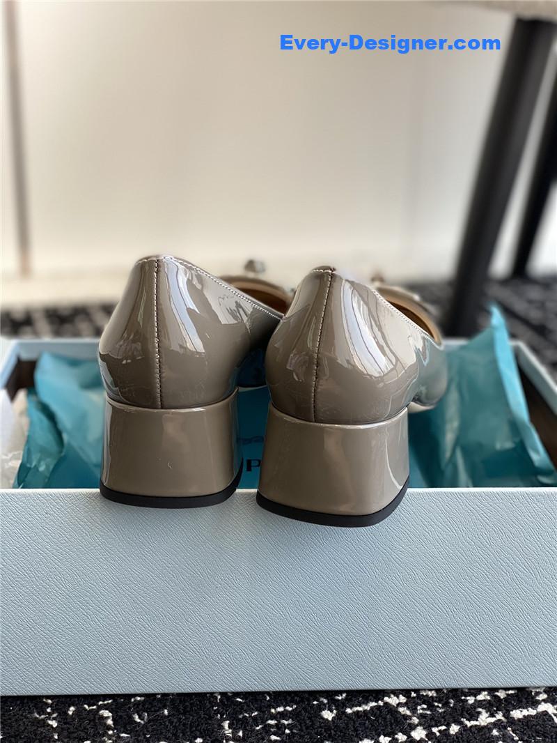 Pra*a autumn and winter classic color matching shoes