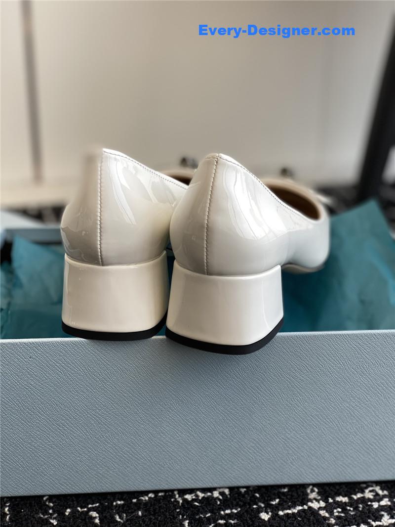 Pra*a autumn and winter classic color matching shoes