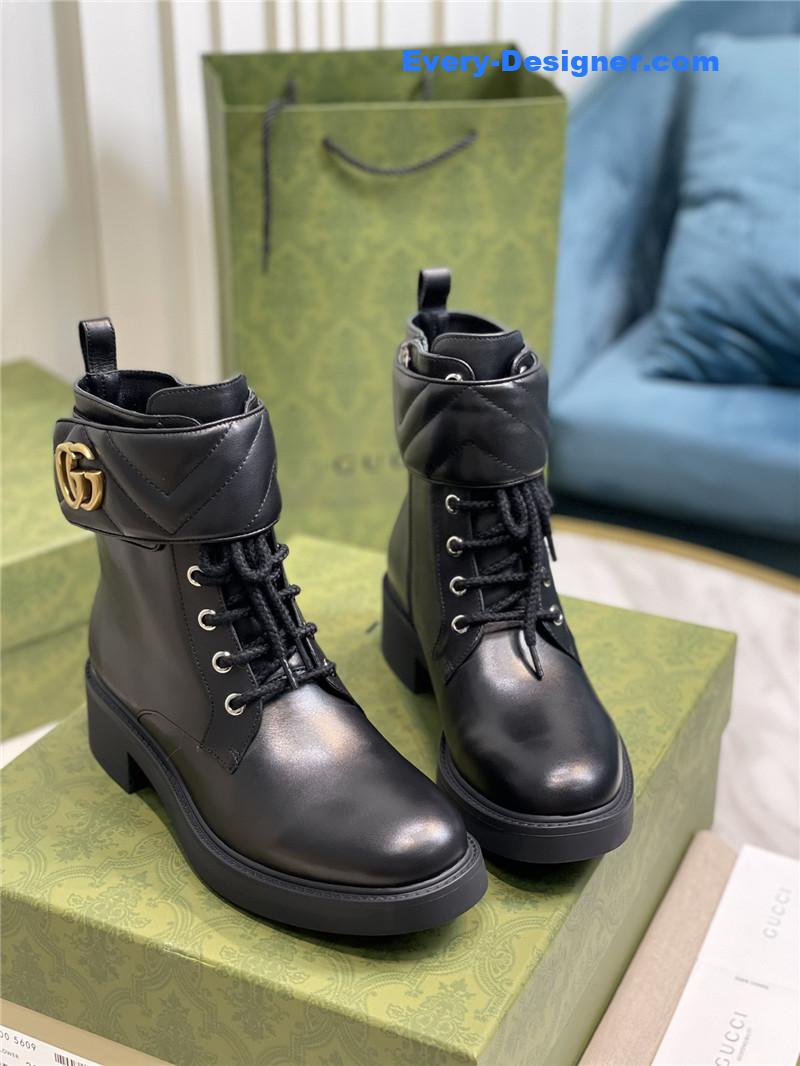 Gvc*1 new chain double g short boots