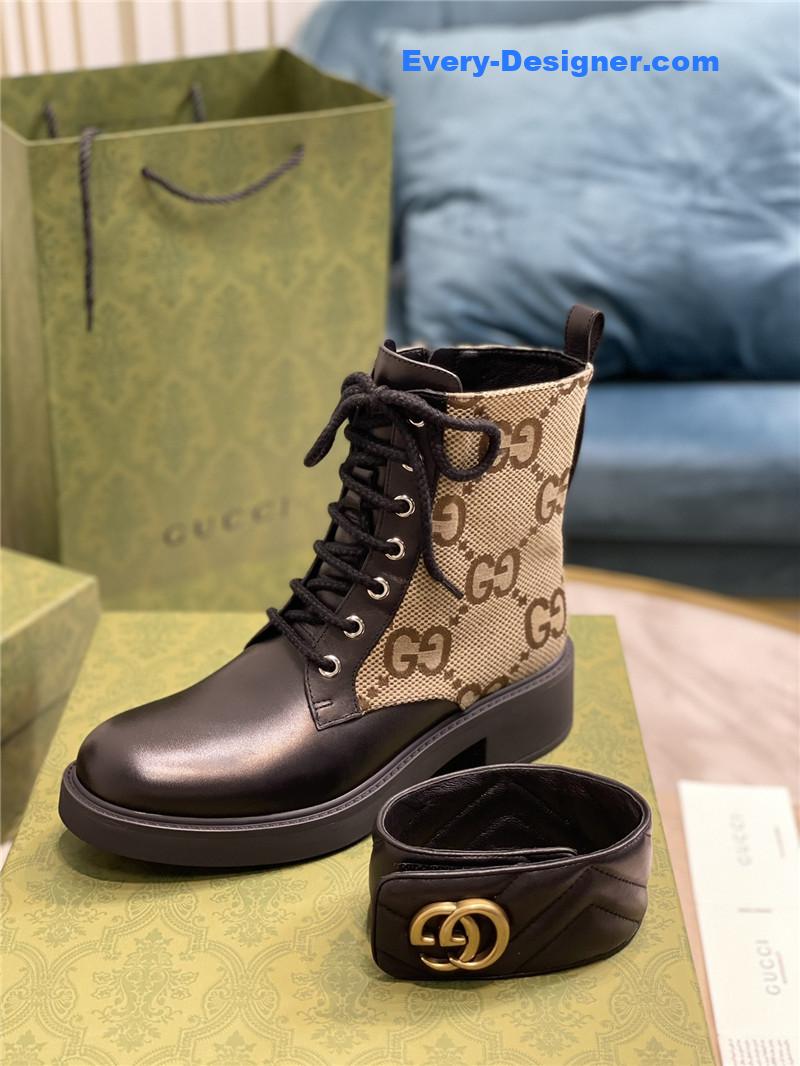 Gvc*1 new chain double g short boots