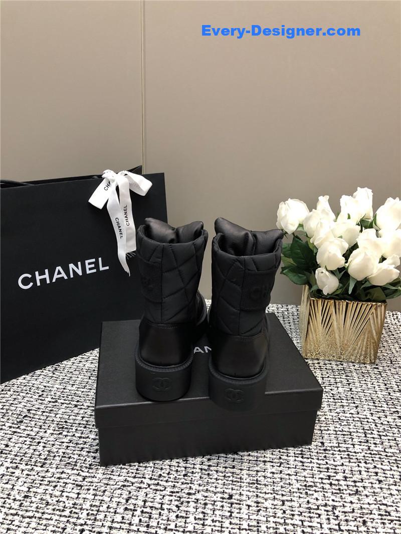 CC new diamond thick-soled short boots