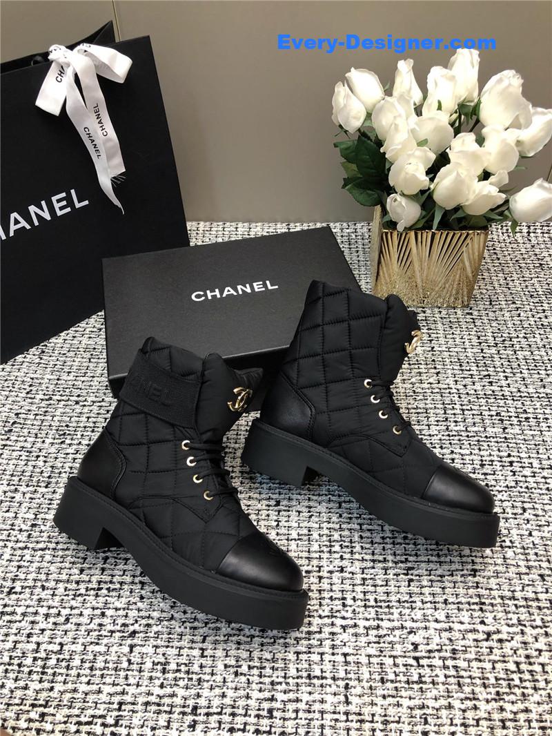 CC new diamond thick-soled short boots