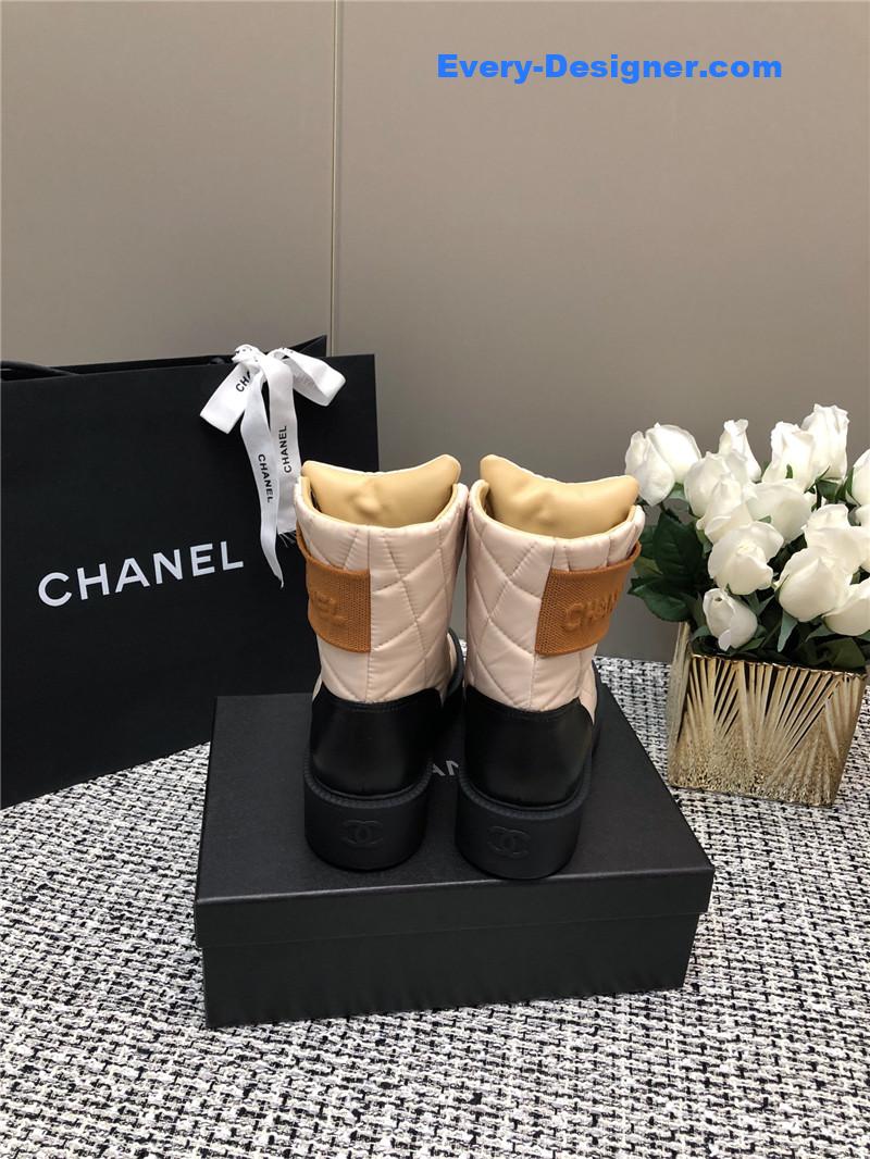 CC new diamond thick-soled short boots