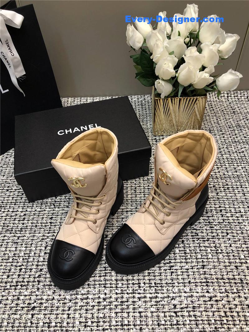 CC new diamond thick-soled short boots