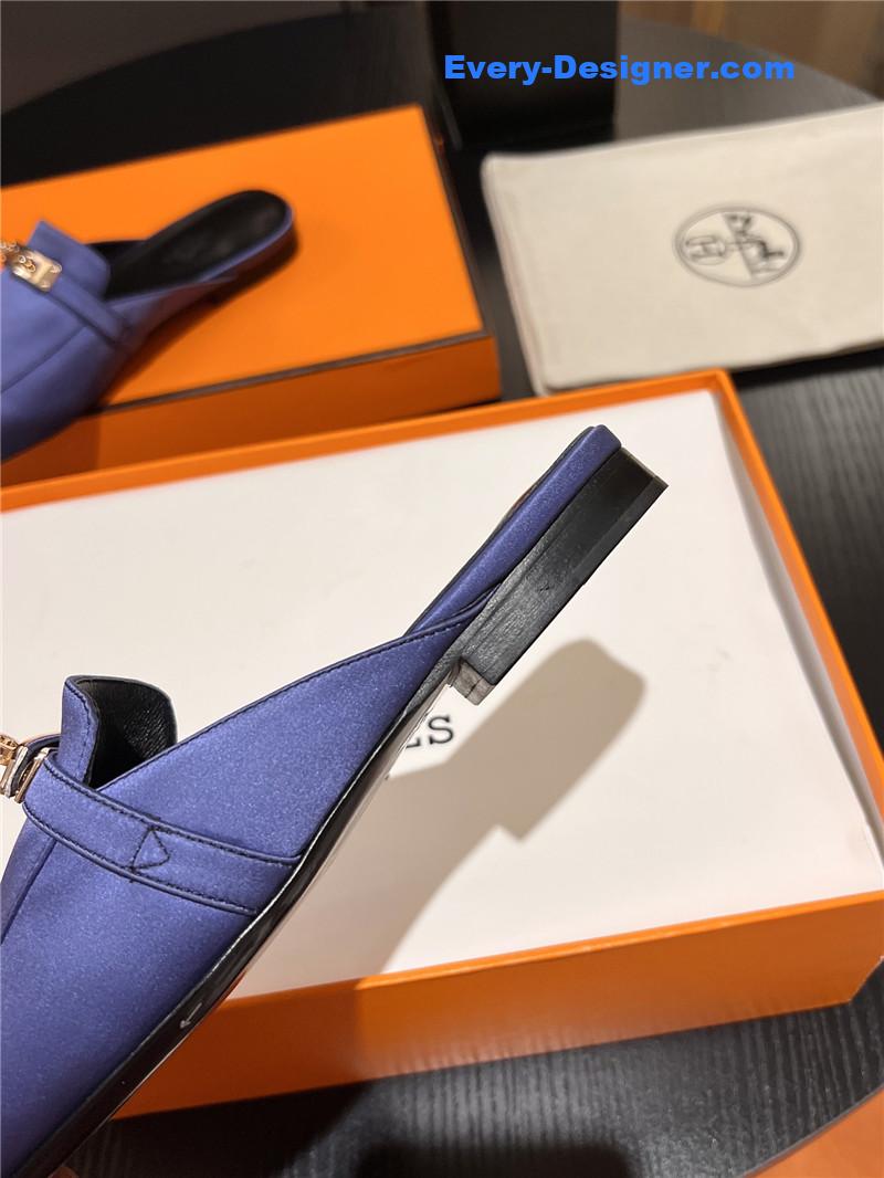 H**me5 classic kelly mules half drag