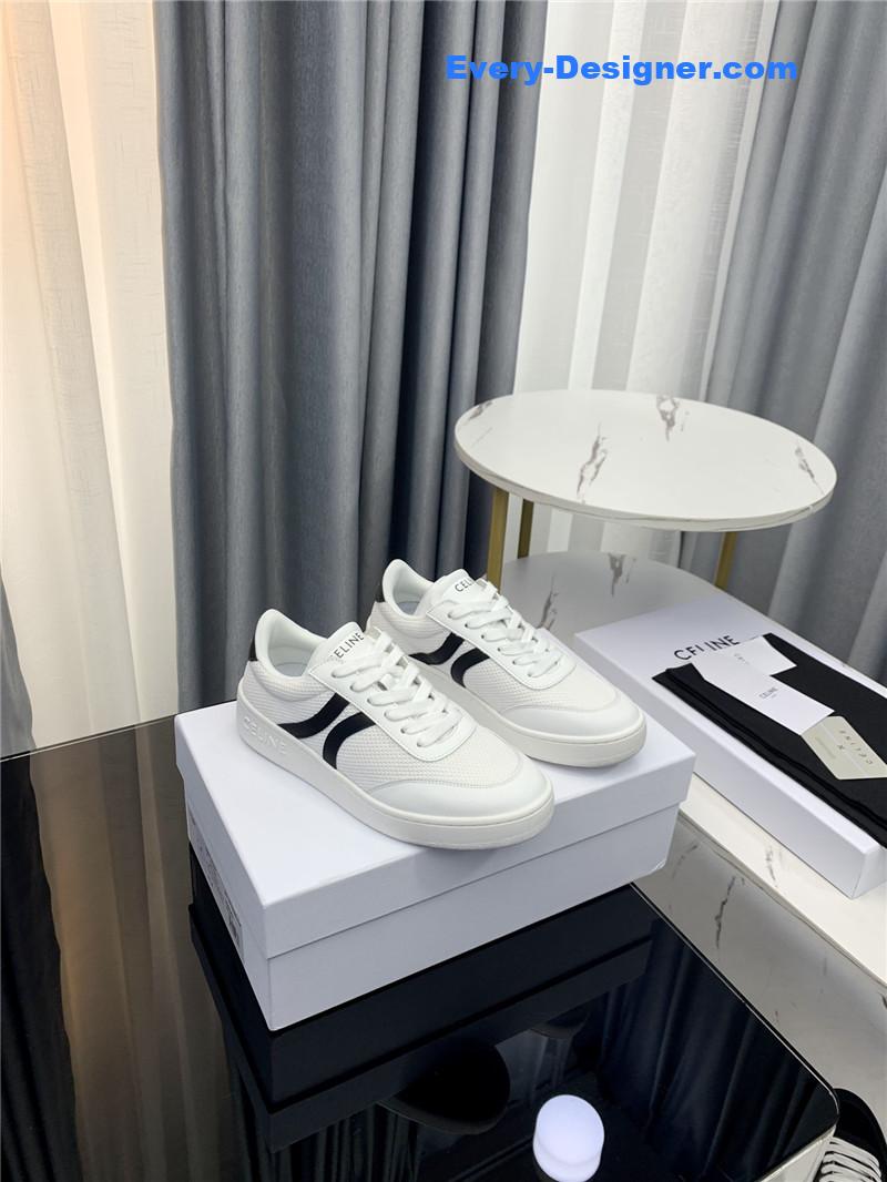 Ce1i*e flat casual couple white shoes