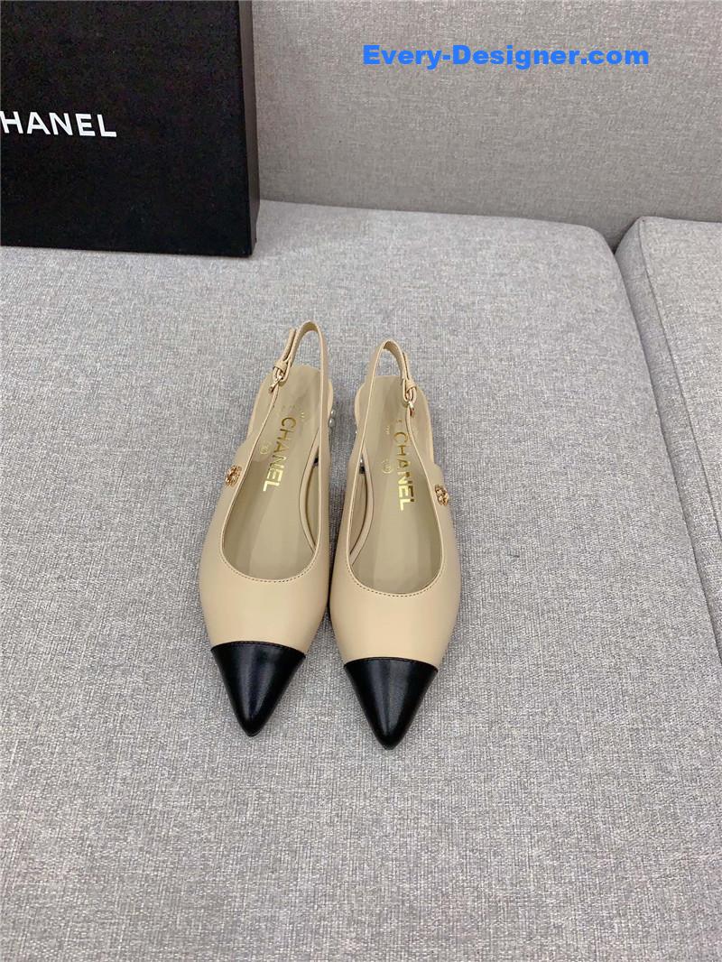CC new pointed toe flat shoes