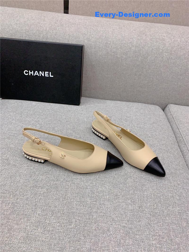 CC new pointed toe flat shoes