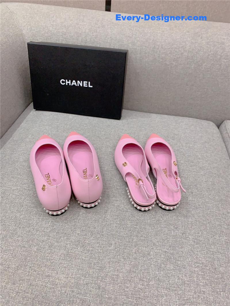 CC new pointed toe flat shoes