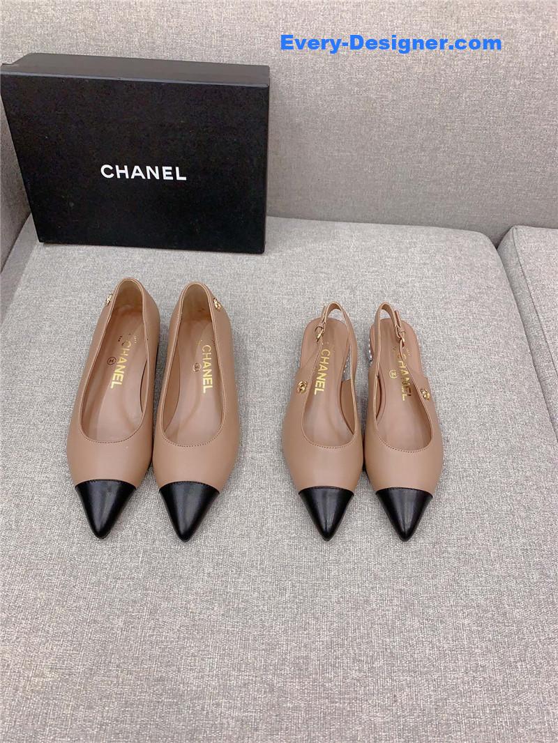 CC new pointed toe flat shoes