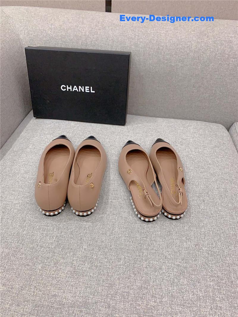 CC new pointed toe flat shoes