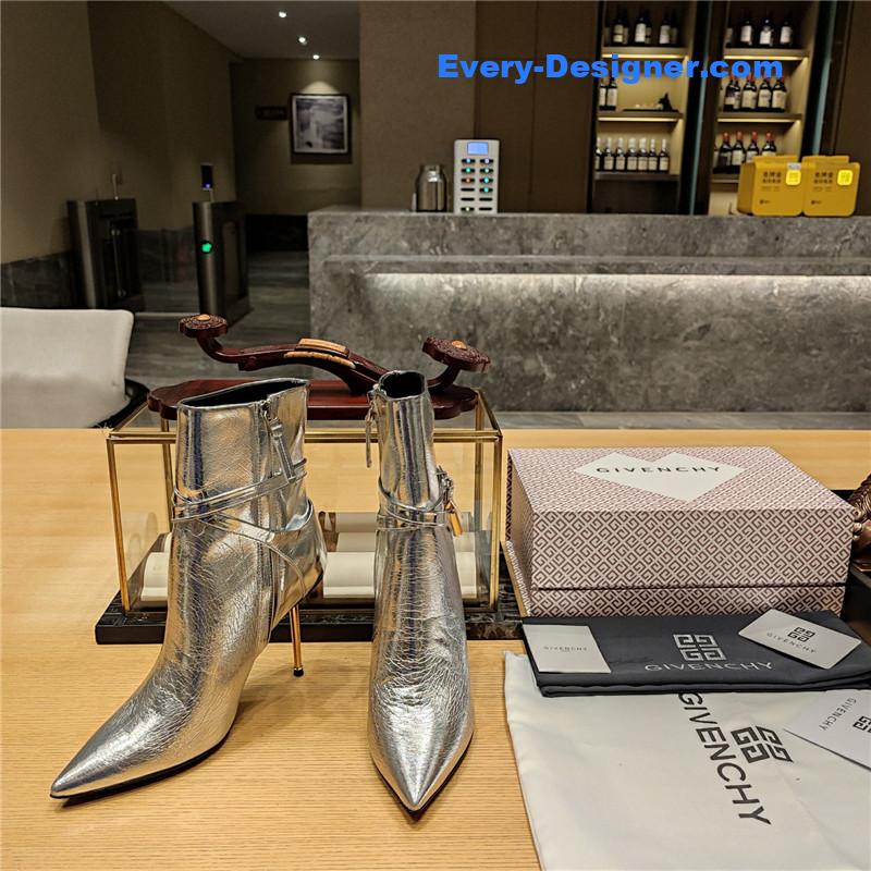 Givenchy stiletto high heel sexy pointed toe boots