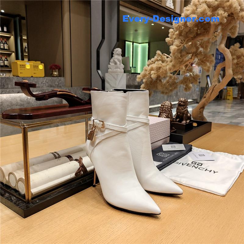 Givenchy stiletto high heel sexy pointed toe boots