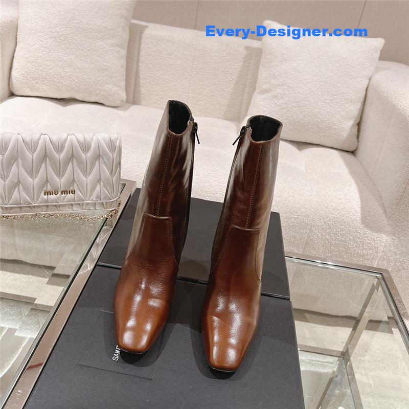 Y51 new side pull short naked boots