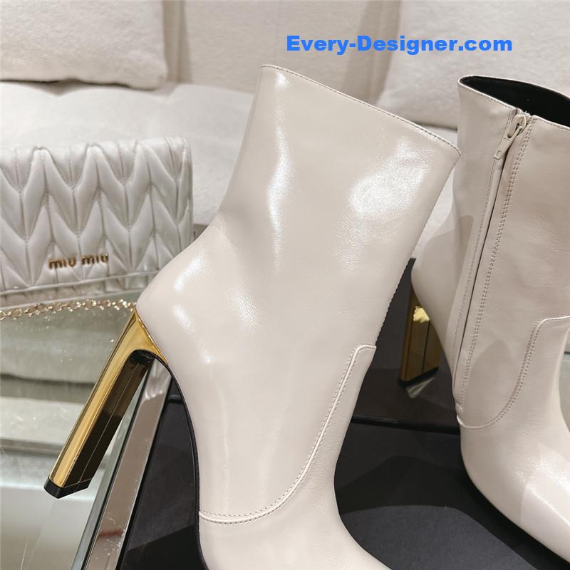 Y51 new side pull short naked boots